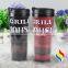 reusable plastic bubble tea cup paper insert travel cup
