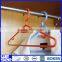Orange thick clothes hanger plastic hanger