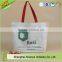 Promotional 100% Biodegradable canvas tote handle bags