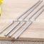 China Sale square Chopsticks New Stainless steel chopsticks