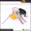 Plastic 40000mcd Mini LED Flashlight Keychain For Souvenirs And Gifts