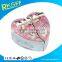 Pink Alloy Gift for Baby,baby can put the tooth ang curl in box baby gift