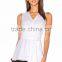 V Neck Wrap Top Sleeveless Sexy Lady Latest Top Design for Women