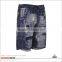 Fake Denim Print Private Lable Board Shorts Manufacturer Tie Dye Board Shorts