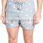 Customize Colorful Dots Pattern Swimwear 100% Polyester Swim Trunks 27" Leg Opening Men's Sportswear Running Shorts