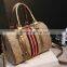 Guangzhou Wholesales Luxury Lady Pillow Bags Leather Handbag Boston Bag For Women