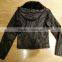 lady pu leather jacket/motorcycle blazer #PL8931