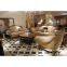 Luxury Living Room Furniture Sofa Sets Italy Style Antique Europe Style Royal Date Sofa