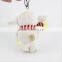 Promotional Mini Size Custom Plush Sheep Keychain