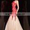 Elegant Sheath / Column Off-The-Shoulder Floor-length Lace prom Party dress evening dress P025