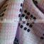 Shaoxing winfar Fashionable Knitting Rayon Spandex Gird Print Lycra Fabric