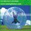 Inflatable Human Hamster Zorb Ball, Glass Roller Zorb Ball for Ramp Zorbing