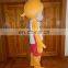 promotional frog customized advertising sport monkey costume for adult wearing