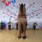 2017 popular cheap adult dress up wild horse mascot costume for sale