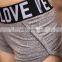 newest summer fashion short trousers breathable short pants running pants for women
