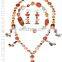 Designer Glass beads wedding bridal necklace earring bracelets