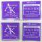 Manufacture stain clothing woven label cheap price woven label tag