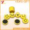 Promotional smiley face plastic coated magnet for eductaion