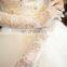 women's Newest fashion ivory fingerless lace wedding evening long Full finger bridal gloves lace wedding Hand gloves