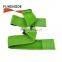 automablic hook and loop elastic ribbon strap with plastic buckle