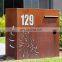 Outdoor Decorative Corten Steel Screen