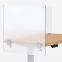 Custom Acrylic Desk Partition Privacy Panel desk privacy shield