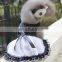 Sequins rhinestone Dog Dress Yarn Tutu Skirt bowknot Princess black Dresses For Dogs Pet