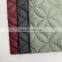 polyester pongee fabric quilting wadding quilting fabric for winter coat and jacket