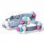Western style denim Jean training strong small dog collars