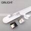 6063 Aluminum Led Strip Aluminum Profile With End Cap Mounting Clip