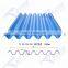 0.6mm blue red colour prepainted corrugated ppgi roofing sheets