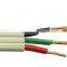 2 , 5 spt 1 300v  pvc electrique electrical cable 3mm diameter copper wire