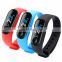 Smart Wristband 2019 Hot Selling Android Sport Silicon Bracelet Custom Silicone Wristband Watch Touch Screen M3 Smart Watch 2019