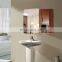 Double coated frameless bathroom beveled edge silver mirror