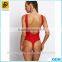 Sexy Summer Beach Swimwear Popular Backless One-Piece Swimwear