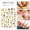 JOYFUL 685-689 hot sale summer fresh pineapple watermelon strawberry lemon fruit Nail stickers