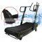Zero energy consumption Curved treadmill & air runner Manual Resistance Low Noise running machine fitness gym equipment