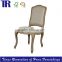 French Louis XV Chair reproduction,Upholstery square Back oak wood Chair,Antique Solid Wood Chair