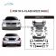 HOT SELLING BODY KIT FOR MERCEDES BENZ 2018 S-CLASS W222 S450 FRONT REAR BUMPER GRILLE CARS ACCESSORIES