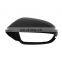 ABS Left/Right Side Rearview Cover Mirror Cap Black For AUDI A6 2012 2013 2014 2015 2016 2017 A6