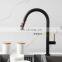 Contemporary Brass Kitchen faucet sink faucet with Ceramic handle