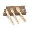 Disposable customized wooden cutlery with box spoons forks knives set