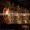 American personality industrial retro iron art hemp rope wall lamps for decoration