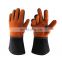 HANDLANDY Premium Grade Split Cowhide Leather Heat Resistant Grill Gloves BBQ Fireplace Tig Welder Welding Safety Gloves