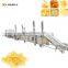 LONKIA Fully Automatic Fried Chicken Meet Potato Chips Snack Production Processing Line frozen french fries production line