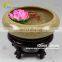 High Temperature Fired Chinese Crackle Glazed Ceramic Artificial Fish Tank Pots