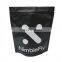 custom resealable plastic bag clear seafood packaging Fish Shrimp zip lock bags stand up with clear window