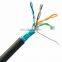 Shieled FTP CAT5E Network Cable 305meter Wood Reel FACTORY PRICE Indoor Outdoor