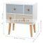 Modern Night stand Side End Table Bedroom Living Room Sitting Room 4 Drawers White