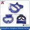 Blue frame transparent lens anti fog anti slip cross country customized motorbike goggles
